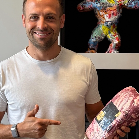 Mario Fritz mit Grande Beef